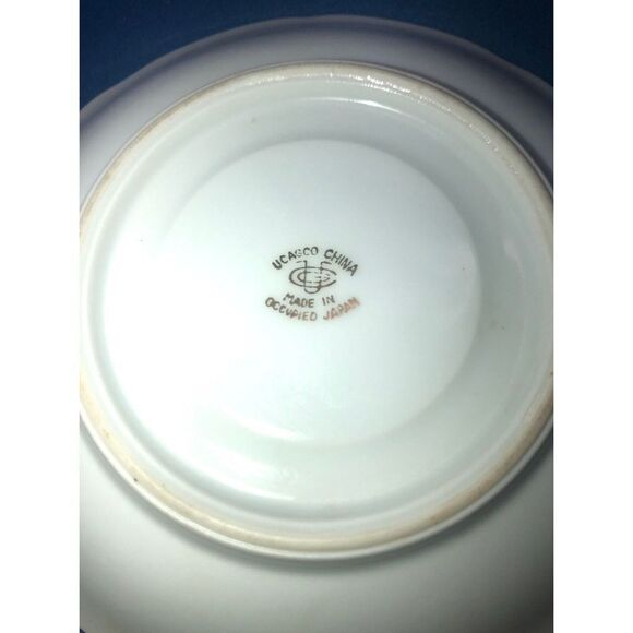 Demitasse Ucagco China - "Made in Occupied Japan" Tea Cup 1.5”and Sa… - Picture 6 of 6